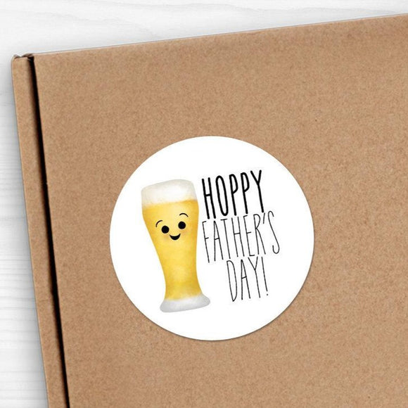 Hoppy Father's Day (Beer) - Stickers