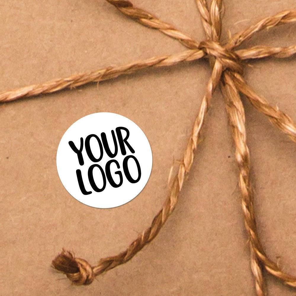 Your Logo - Custom Mini Stickers – A Little Leafy