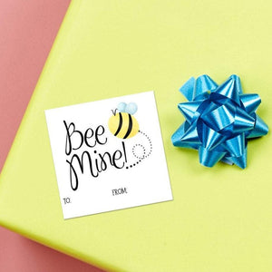 Bee Mine (Gift Tag) - Stickers