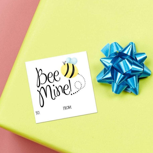 Bee Mine (Gift Tag) - Stickers