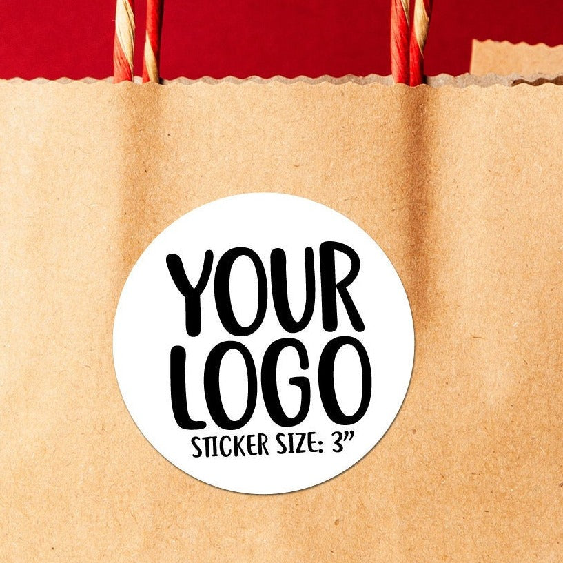 Your Logo - Custom Stickers – A Little Leafy