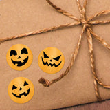 Jack-O-Lanterns (Happy, Scary and Silly Faces) - Mini Stickers
