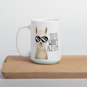 You're Wooly Awesome (Llama) - Mug