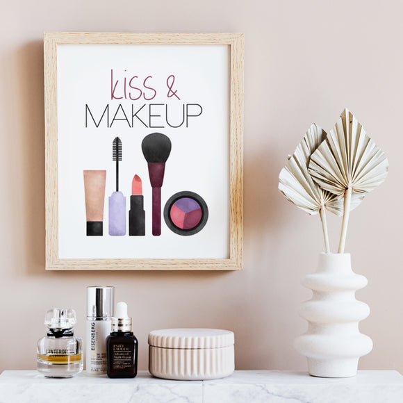 Kiss And Makeup - Ready To Ship 8x10