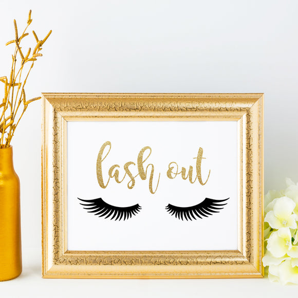 Lash Out - Ready To Ship 8x10