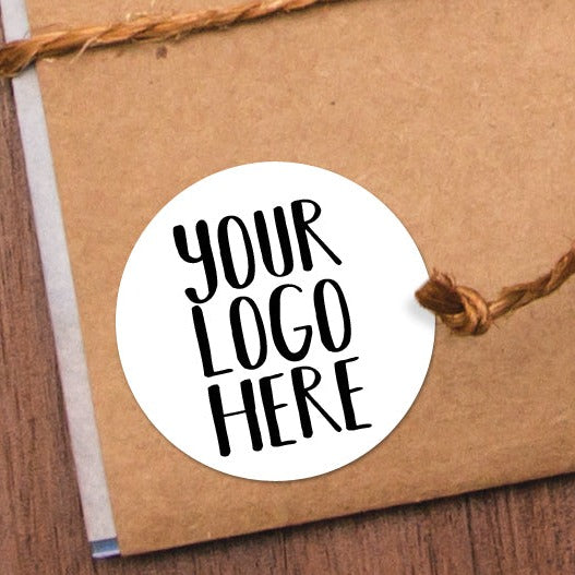 Your Logo - Custom Stickers – A Little Leafy