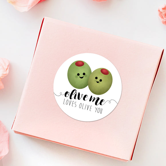 Olive Me Loves Olive You - Stickers