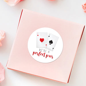 We're A Perfect Pair (Aces) - Stickers