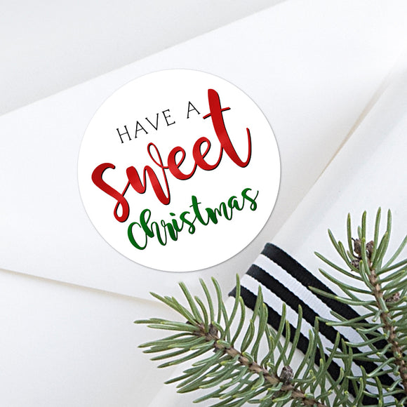 Have A Sweet Christmas - Stickers