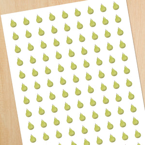 Pear (Fruit Flavor) - Mini Stickers