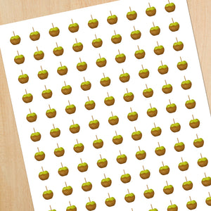 Apple Caramel (Flavor) - Mini Stickers