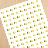 Lemon (Fruit Flavor) - Mini Stickers