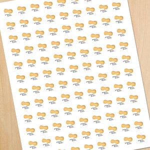 Peanut Butter (Flavor) - Mini Stickers