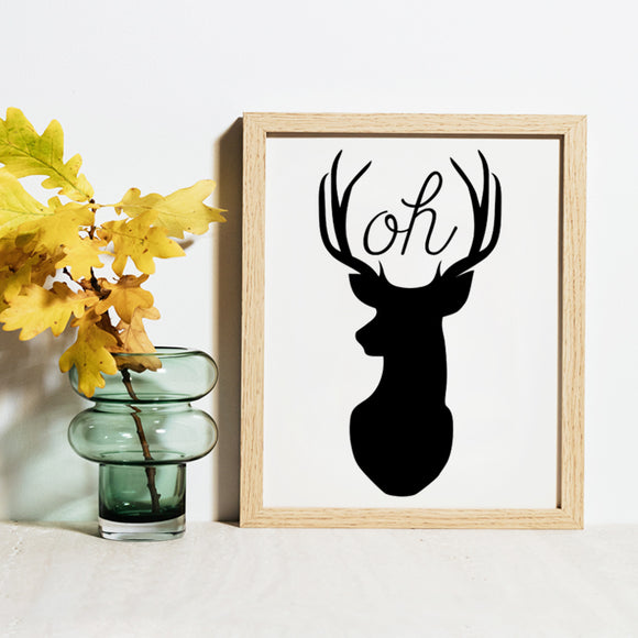 Oh Deer - Ready To Ship 8x10