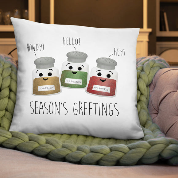 Season's Greetings - Pillow