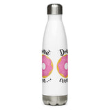 Donut Even - Water Bottle