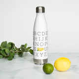 Alphabet Tea - Water Bottle