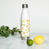 Citrus Fruit Pattern - Water Bottle