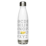 Alphabet Tea - Water Bottle