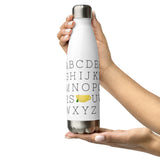 Alphabet Tea - Water Bottle