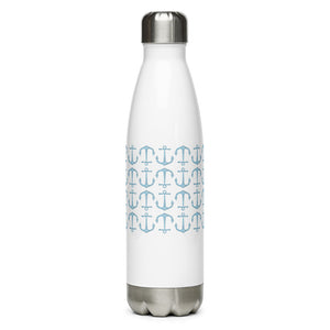 Anchor Pattern - Water Bottle