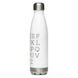 Alphabet Tea - Water Bottle