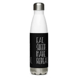 Eat Sleep Make Repeat - Water Bottle