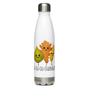 Ch-Ch-Ch-Changes (Autumn Leaves) - Water Bottle