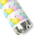 Easter Peeps Pattern - Water Bottle