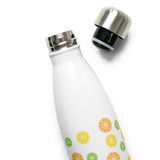 Citrus Fruit Pattern - Water Bottle