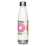 Donut Even - Water Bottle