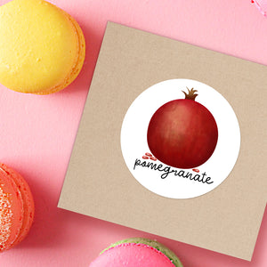 Pomegranate (Fruit Flavor) - Stickers