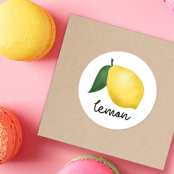 Lemon (Fruit Flavor) - Stickers