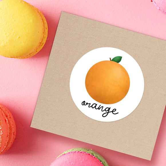 Orange (Fruit Flavor) - Stickers