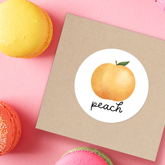Peach (Fruit Flavor) - Stickers