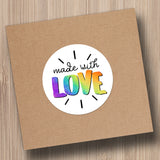 Made With Love - Stickers