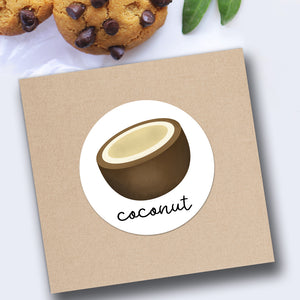 Coconut (Fruit Flavor) - Stickers