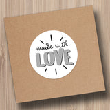 Made With Love - Stickers