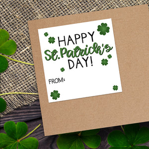 Happy St. Patrick's Day (Gift Tag) - Stickers