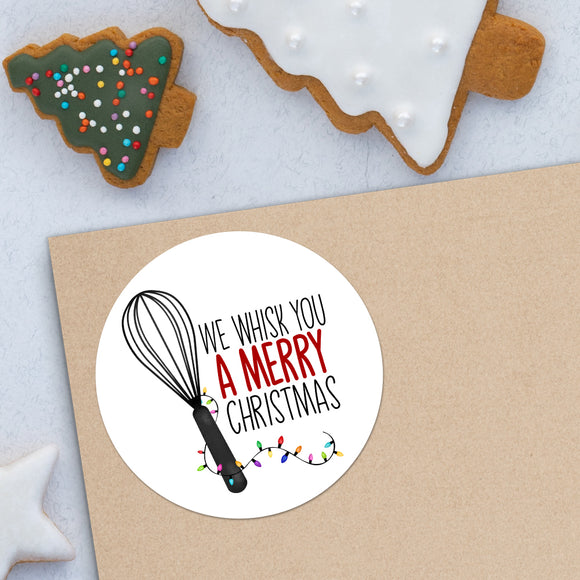 We Whisk You A Merry Christmas - Stickers