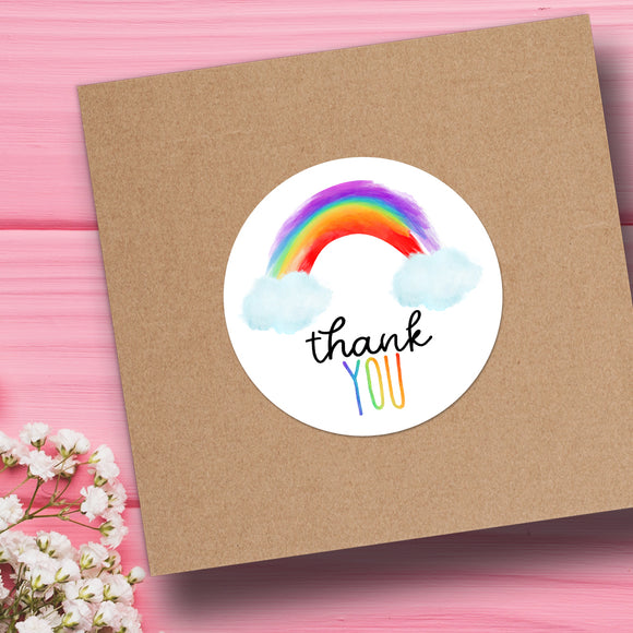 Thank You (Rainbow) - Stickers