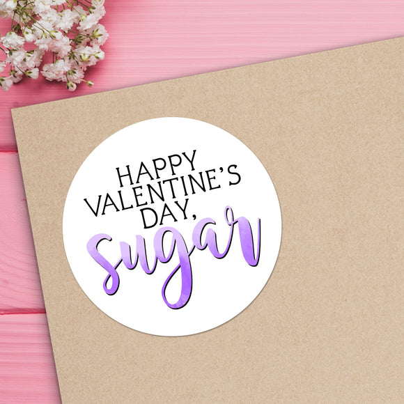 Happy Valentine's Day, Sugar - Stickers