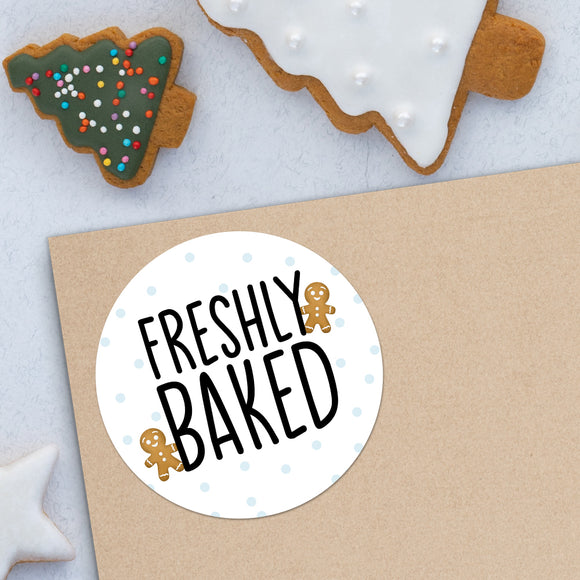 Freshly Baked (Gingerbread Cookies) - Stickers