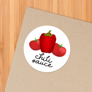 Chili Sauce (Flavor) - Stickers