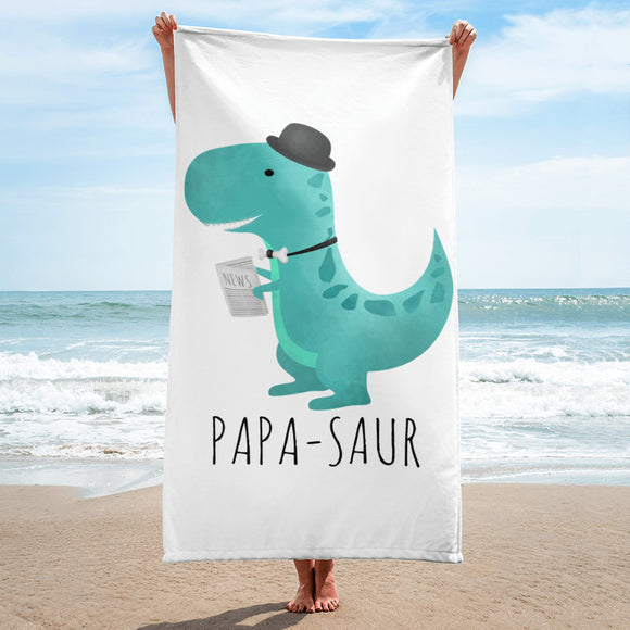 Papa-saur - Towel