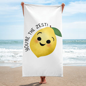 You're The Zest (Lemon) - Towel