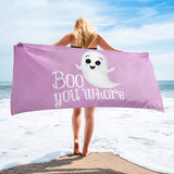 Boo You Whore (Ghost) - Towel