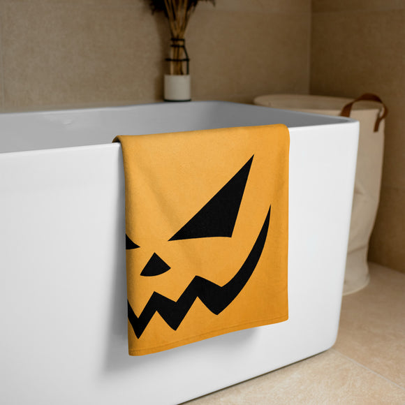 Scary Jack-O-Lantern - Towel