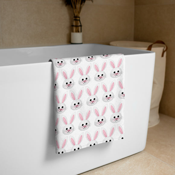 Bunny Pattern - Towel