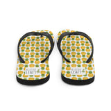 Pineapple Pattern - Flip Flops